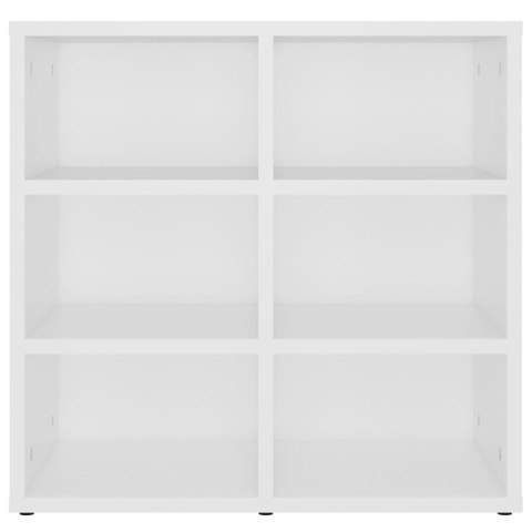 Szafki na buty, 2 szt., białe, 52,5x30x50 cm