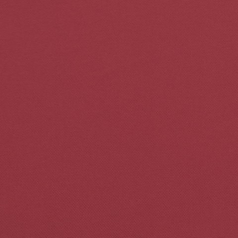Poduszki na krzesła ogrodowe 6 szt., winna czerwień 120x50x3 cm