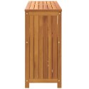 Ogrodowy stolik konsolowy, 110x35x75 cm, lite drewno akacjowe