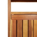 Ogrodowy stolik konsolowy, 110x35x75 cm, lite drewno akacjowe