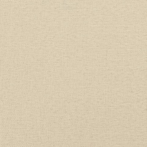 2-osobowa sofa, kremowa, 120 cm, tapicerowana tkaniną