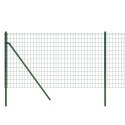Ogrodzenie ze zgrzewanej siatki, zielone, 1x10 m