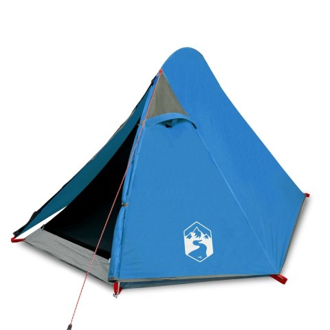 Namiot kempingowy, 2-os., niebieski, 267x154x117 cm, tafta 185T Namiot kempingowy, 2-os., niebieski, 267x154x117 cm, tafta 185T