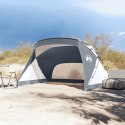 Namiot plażowy, szary, 274x178x170/148 cm, 185T, tafta