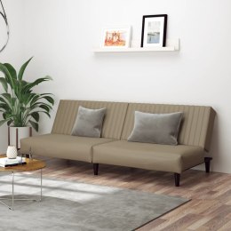 2-osobowa sofa, cappuccino, sztuczna skóra