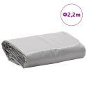 Plandeka, szara, Ø 2,2 m, 600 g/m²