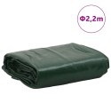 Plandeka, zielona, Ø 2,2 m, 600 g/m²