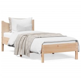 Rama łóżka, 100 x 200 cm, lite drewno sosnowe