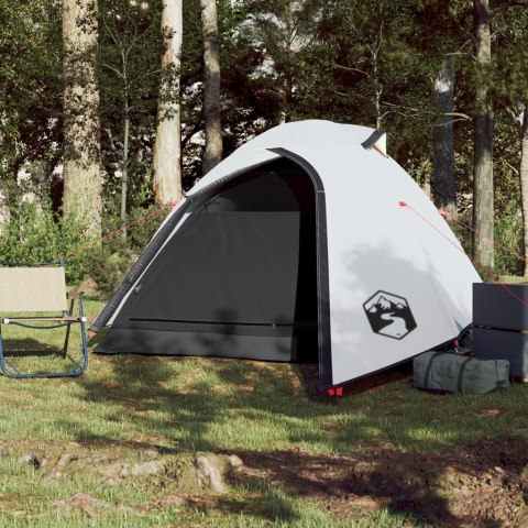 Namiot kempingowy, 2-os., biały, 264x210x125 cm 185T, tafta Namiot kempingowy, 2-os., biały, 264x210x125 cm 185T, tafta