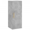 Wysoka szafka, szarość betonu, 34,5x34x180 cm