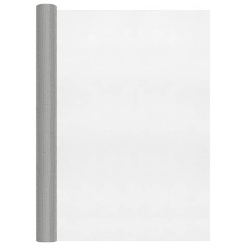 Siatka ze stali nierdzewnej, 80 x 1000 cm, srebrna