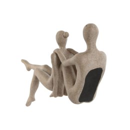 Figurka Dekoracyjna Home ESPRIT Beżowy Yoga 20 x 10 x 50 cm