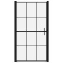 Drzwi prysznicowe, hartowane szkło, 100x178 cm , czarne