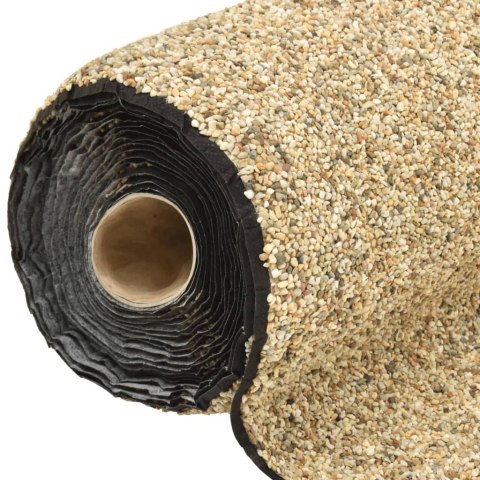 Wykładzina z kamyczkami do oczka wodnego, piaskowa, 1000x40 cm Wykładzina z kamyczkami do oczka wodnego, piaskowa, 1000x40 cm