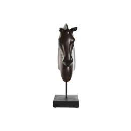 Figurka Dekoracyjna Home ESPRIT Czarny Ceimnobrązowy Koń 27 x 13 x 42,5 cm
