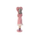 Figurka Dekoracyjna Home ESPRIT Różowy Liliowy chica 10 x 8,5 x 31 cm