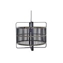 Lampa Sufitowa DKD Home Decor Czarny Bambus 50 W 40 x 40 x 35 cm