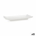 Taca Quid Select Biały Plastikowy 22,4 x 9,5 x 3 cm Sushi (12 Sztuk)
