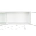 Console DKD Home Decor Biały Metal Szkło 120 x 35 x 80 cm