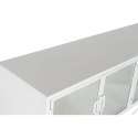 Console DKD Home Decor Biały Metal Szkło 120 x 35 x 80 cm