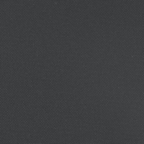 Zwijana markiza boczna, czarna, 160x1200 cm