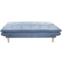 Sofa DKD Home Decor Niebieski Błękitne niebo Naturalny Drewno Scandi 180 x 85 x 83 cm