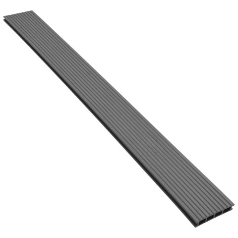 Deski tarasowe WPC z akcesoriami 10 m², 2.2 m, szare Deski tarasowe WPC z akcesoriami 10 m², 2.2 m, szare