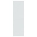 Półka ścienna, biała, wysoki połysk, 85x16x52,5 cm