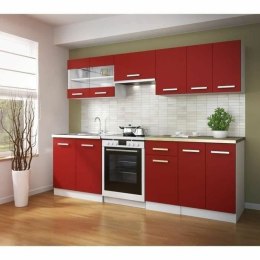 Urządzenie kuchenne Czerwony PVC Szkło Plastikowy Melamina 80 x 31 x 55 cm