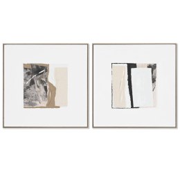 Obraz Home ESPRIT Abstrakcyjny Miejska 82,3 x 4,5 x 82,3 cm (2 Sztuk)