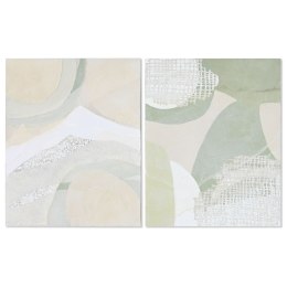 Obraz Home ESPRIT Abstrakcyjny Nowoczesny 80 x 3,8 x 100 cm (2 Sztuk)
