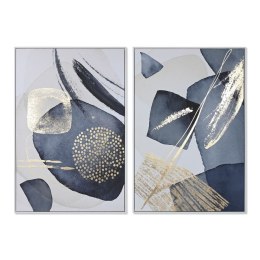 Obraz Home ESPRIT Abstrakcyjny Nowoczesny 83 x 4,5 x 123 cm (2 Sztuk)