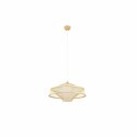 Lampa Sufitowa DKD Home Decor Poliester Bambus (50 x 50 x 23 cm)