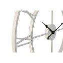 Zegar Ścienny Home ESPRIT Biały Czarny Metal 60 x 3 x 60 cm (2 Sztuk)
