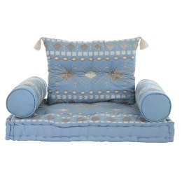 Fotel ogrodowy DKD Home Decor Niebieski 90 x 50 x 55 cm