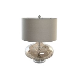 Lampa stołowa DKD Home Decor Beżowy Przezroczysty Szampan Metal Szkło 60 W 220 V 43 x 43 x 57 cm