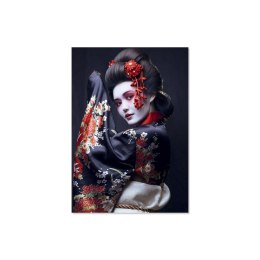 Obraz Home ESPRIT Biały Czarny Czerwony Druk Gejsza 100 x 0,04 x 150 cm