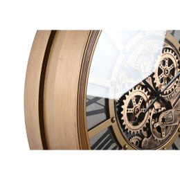 Zegar Ścienny DKD Home Decor Złoty Szkło Żelazo 65 x 13 x 65 cm
