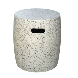 Taboret Terrazzo Czarny 40 x 40 x 45 cm