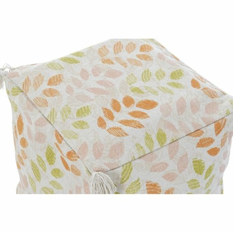 Floor cushion DKD Home Decor Beżowy Liść roślin Shabby Chic 40 x 40 x 40 cm Floor cushion DKD Home Decor Beżowy Liść roślin Shabby Chic 40 x 40 x 40 cm