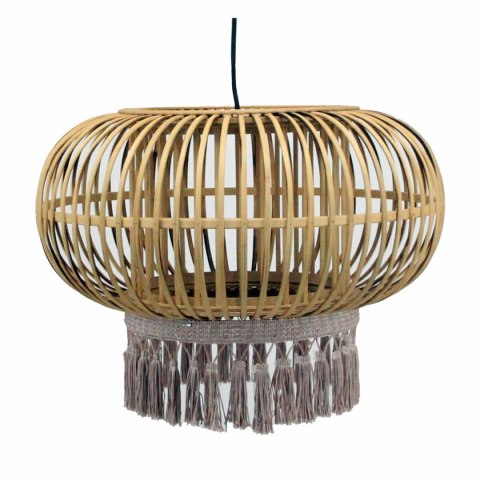 Lampa Sufitowa DKD Home Decor Brązowy 50 W Frędzle Miejska 220 V 44 x 44 x 32 cm