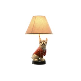 Lampa stołowa Home ESPRIT Biały Czerwony Metal Żywica 50 W 220 V 26 x 26 x 46 cm