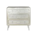 Komoda Home ESPRIT Srebrzysty Metal Drewno MDF Vintage 80 x 39 x 82 cm