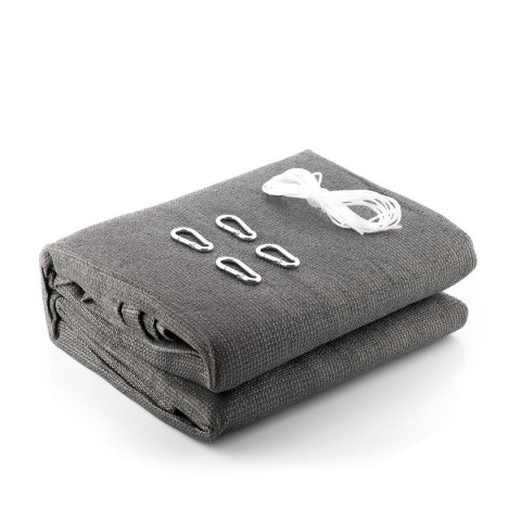 Markiza z prostokątnym żaglem przeciwsłonecznym Shazail InnovaGoods 2 x 3 m - Szary