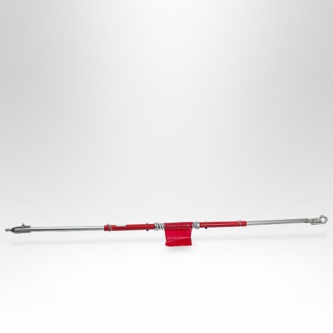 Sztywny hol Drążek holowniczy 3T ze sprężyną amortyzującą składany + pokrowiec