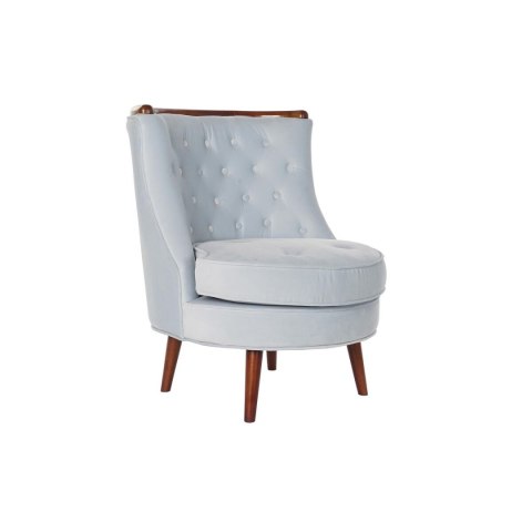 Krzesło DKD Home Decor Brązowy Błękitne niebo Drewno Plastikowy 65 x 69 x 80 cm