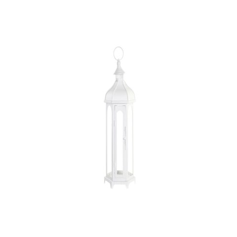 Lampa DKD Home Decor Szkło Metal Biały (20 x 17 x 55 cm)