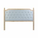 Zagłówek do łóżka DKD Home Decor Niebieski Naturalny Drewno Drewno kauczukowe 160 x 6 x 120 cm