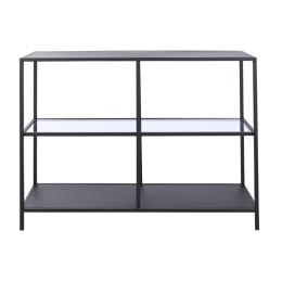 Console DKD Home Decor Czarny Metal Szkło 100 x 35 x 80 cm