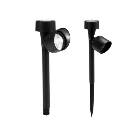 Lampa słoneczna Ibergarden Czarny 12 x 26 x 5,5 cm (24 Sztuk)